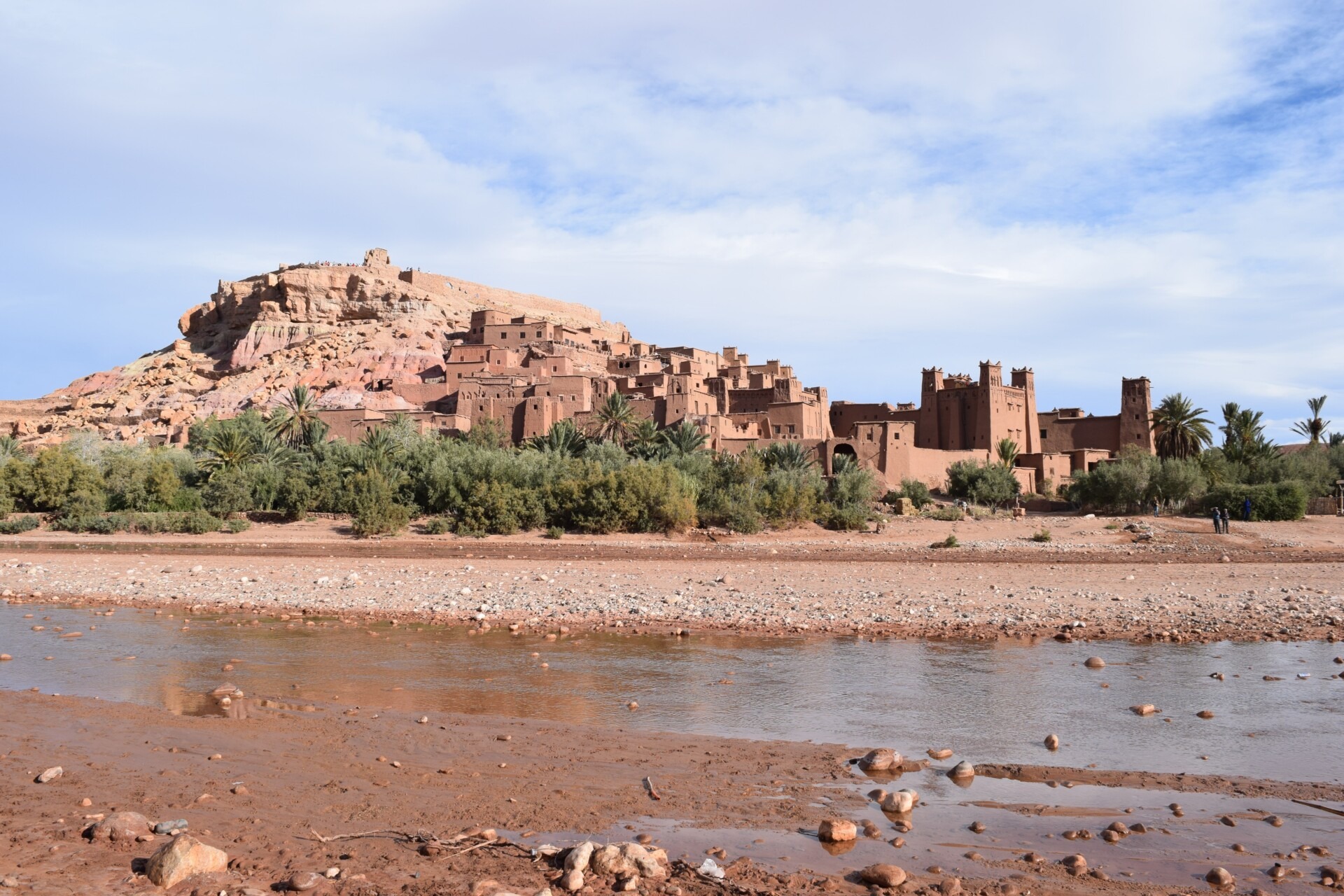 Ancient fortified village of Ait Benhaddou in southern Morocco, a UNESCO World Heritage Site.