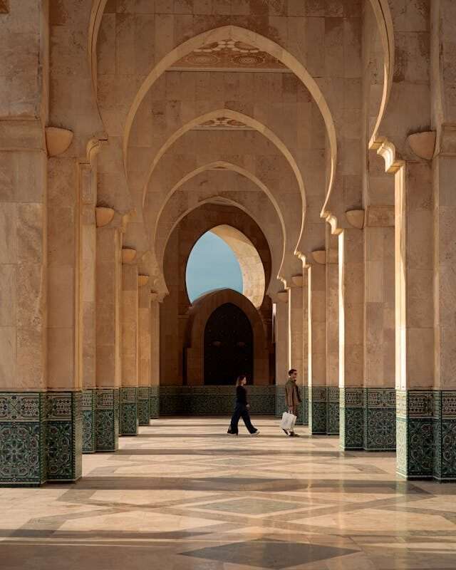 Hassan II Mosque in Casablanca β Starting point of 10 days Morocco tour from Casablanca to Marrakech via Tangier